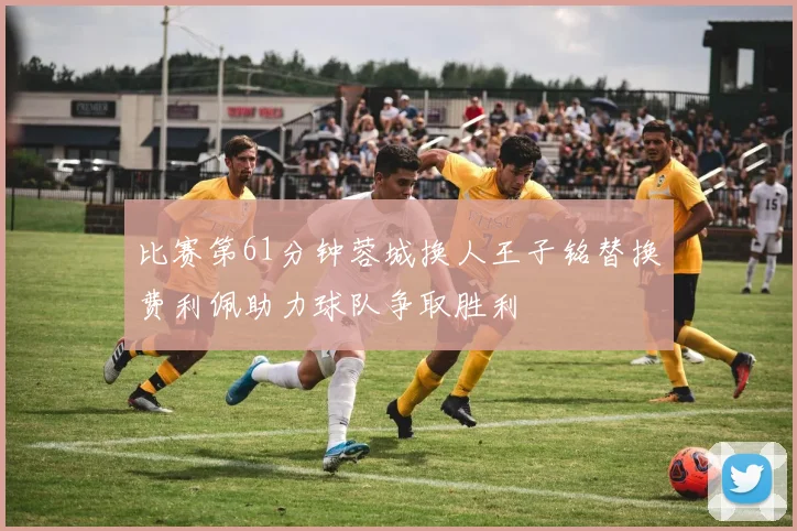 比赛第61分钟蓉城换人王子铭替换费利佩助力球队争取胜利